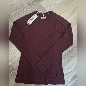 Smartwool Classic Thermal 250 Merino Wool Base Layer Top - Women's Size L Dark C